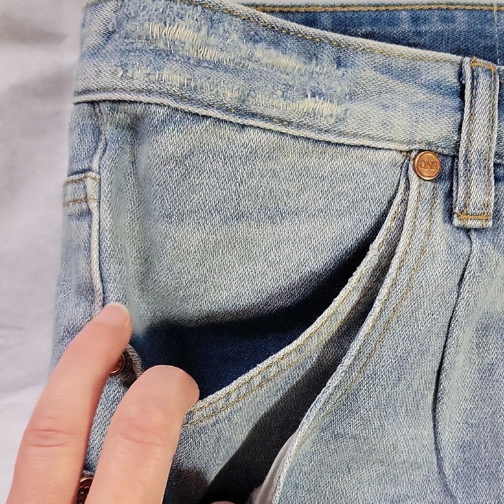 One Teaspoon Denim Shorts NWT - Picture 4 of 7